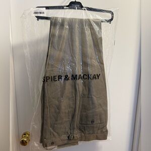 Spier & Mackay Lovat Heavy Twill - High Rise Trousers Size 35